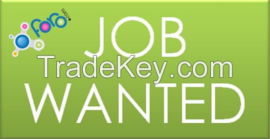 Jobs wanted in UAE 