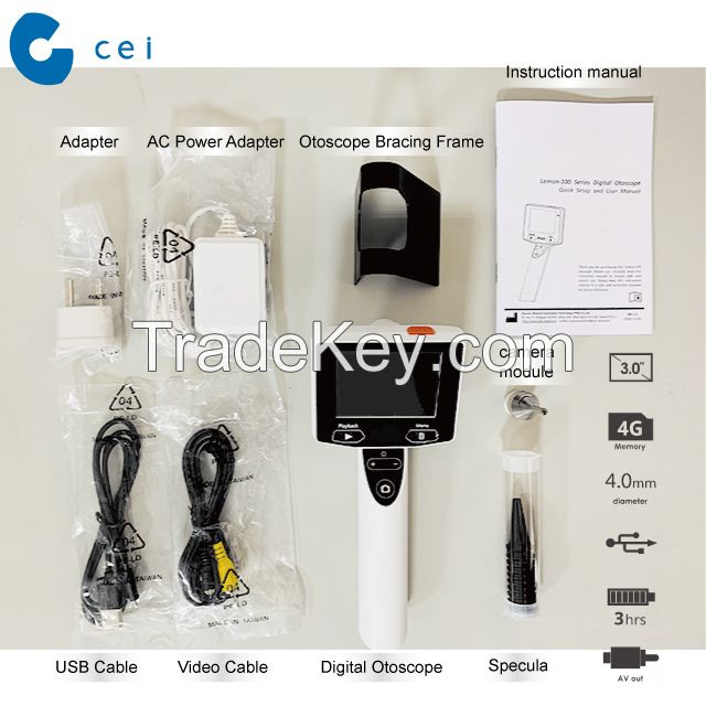 ENT Doctor Endorsed Digital Otoscope New Revolutionary Product Otitis Media Physiotherapy Ear Surgery Set Hospital Equipment