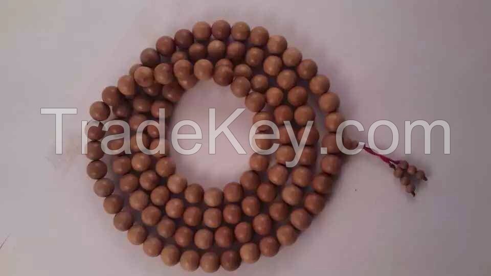 Sandalwood japa mala