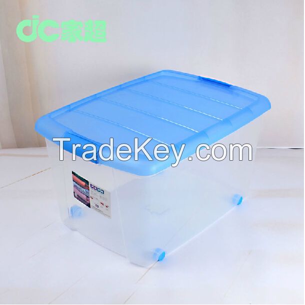 pp strong plastic storage box for storing clothes/book arrangement