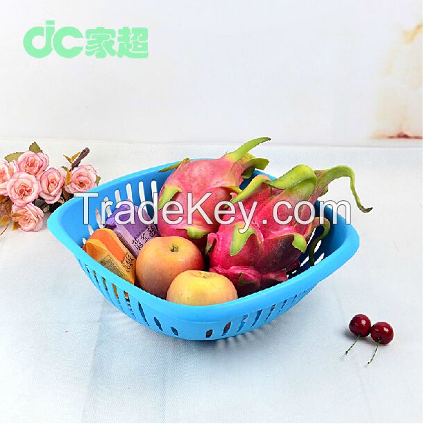 Unique Design Food Grade Plastic Basket Fruit Basket, Vegetable Washing Basket