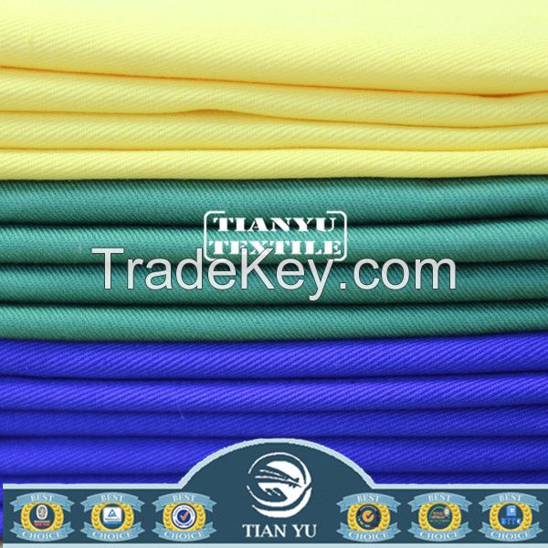 Dyed Twill Polyester Cotton Woven Uniform Fabric Factory