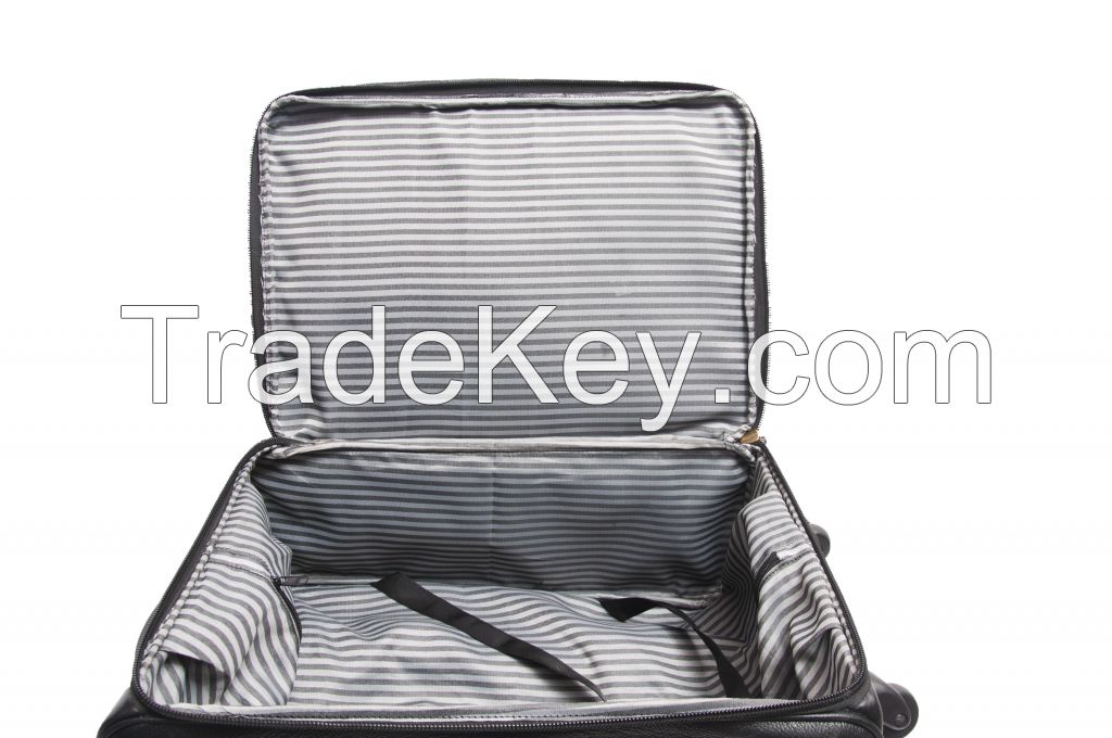 Black Leather Suitcase