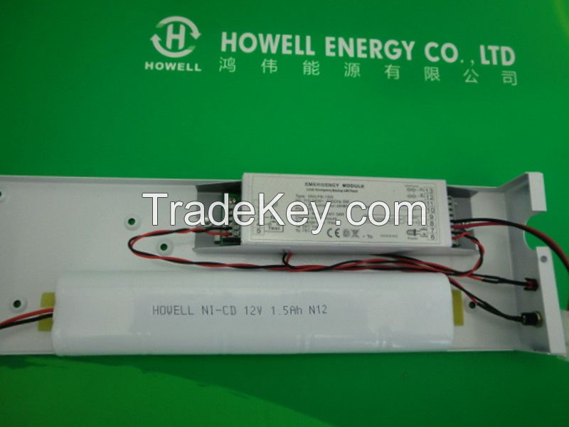 DC12-60v battery back up emergency kits for LED/fluorescent lamp