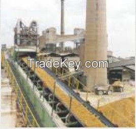 rubber conveyor belt and v-belt