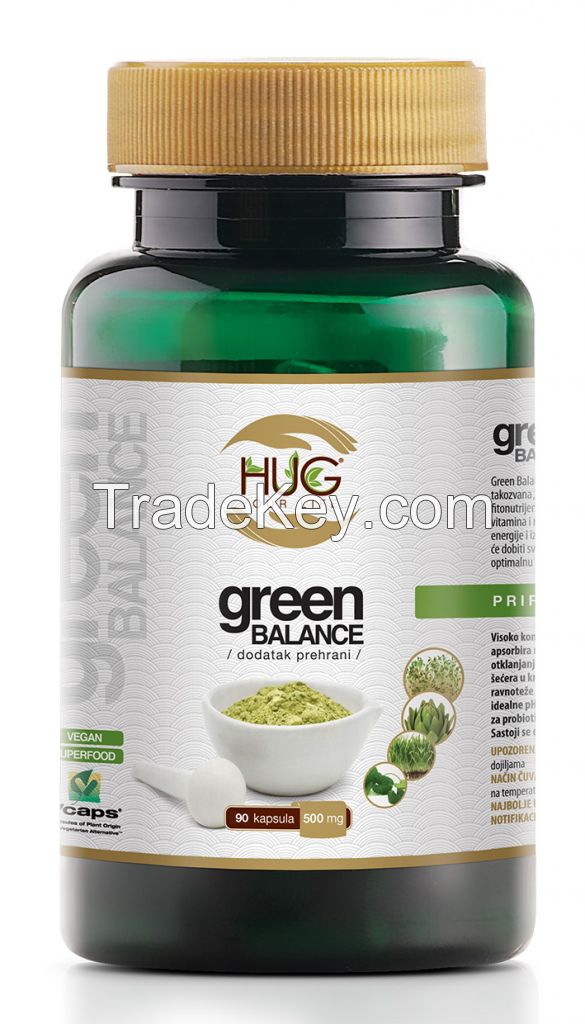 Green Balance capsules or powder