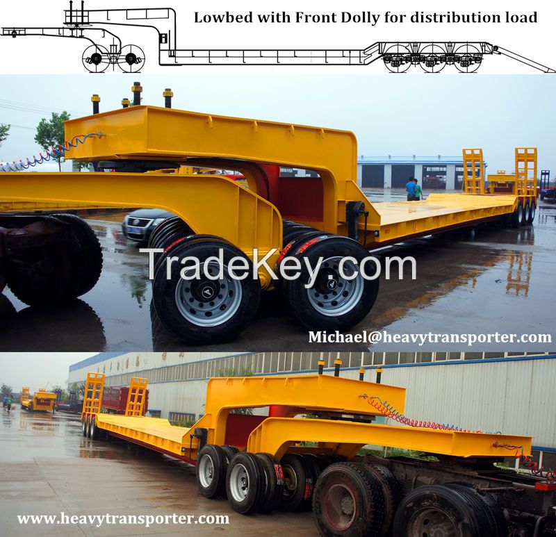 Mega Lowboy Trailer-Semi Trailer-Lowbed-China Heavy Transporter