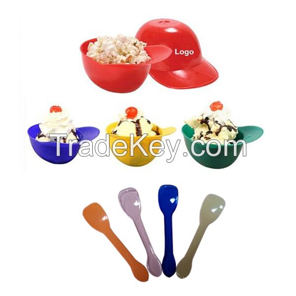 Baseball Helmet Ice Cream Bowl