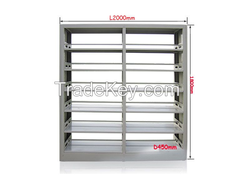 On promotion steel libiary shelf, metal book rack cabinet from luoyang factory