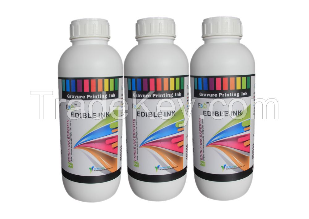 Gravure Printing Edible Ink