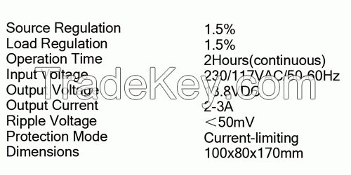 AC-DC regulated power supply 3AMP