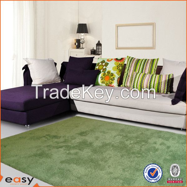 Luxury hand made microfiber carpet