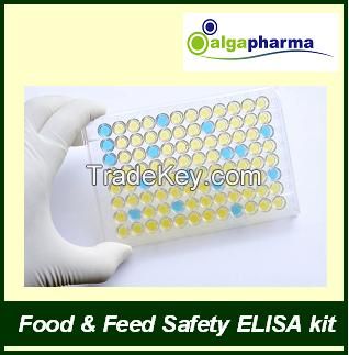 Food &amp; Feed Safety ELISA kit ( Detect residue drugs in seafood, milk, meat, tissue, egg, serum, feed, honey, and urine samples)