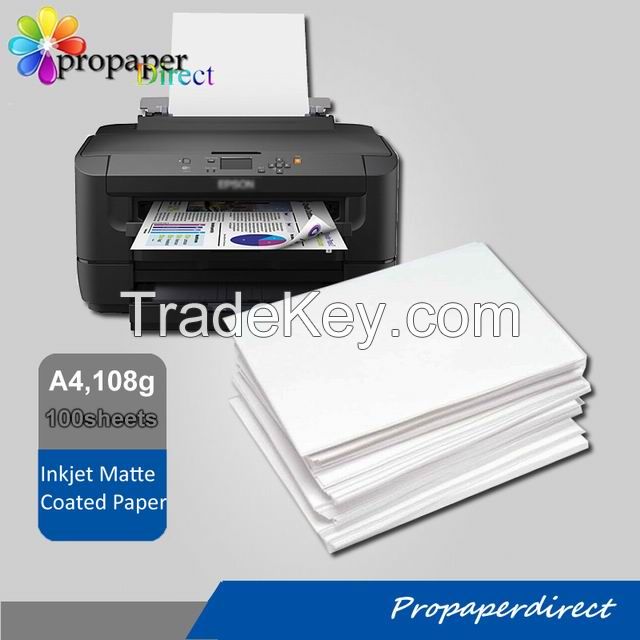 110g matte photo paper