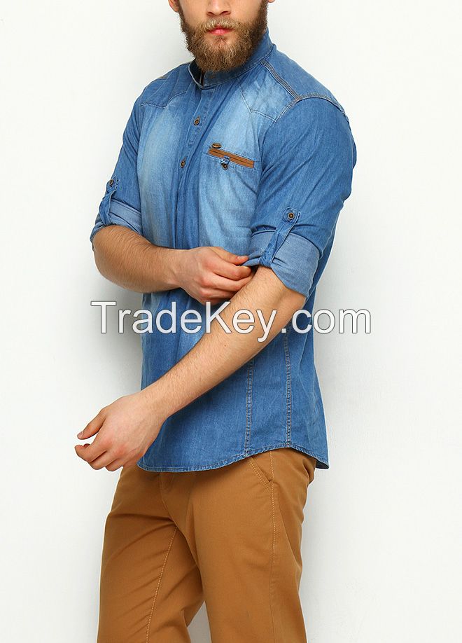 Men's Stylish Denim Shirts