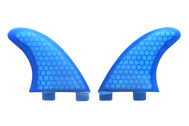 High Quality Blue Honeycomb Surfboard Fcs Surf Fins