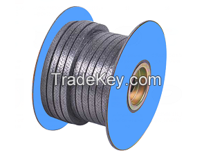 Inconel wire reinforced flexible graphite braided packing