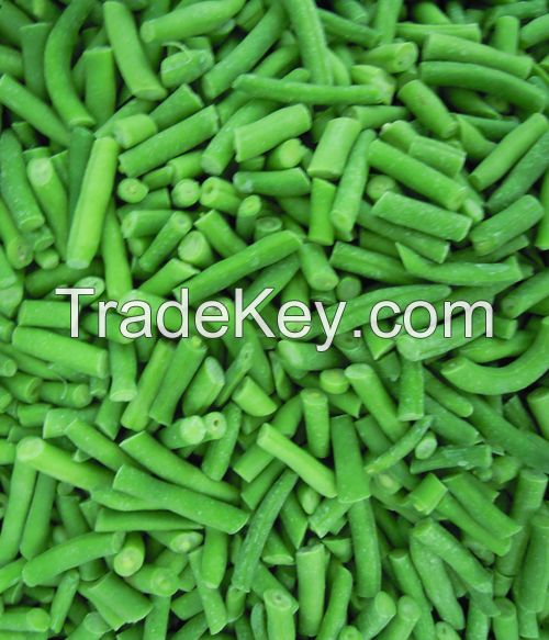 Sectioned Green Sword Beans