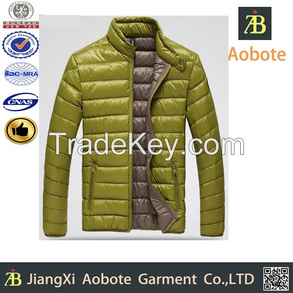 2015 New fashion OEM man  down jacket