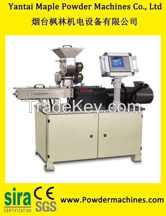 Small Use Twin-Screw Extruder/Extrusion Machine for Powder/Epoxy Coating