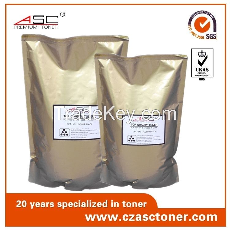 factory ASC black bottle toner powder with high quality for samsung