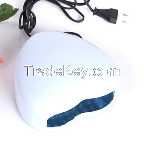 Home use love shape 3W LED Nail UV dryer