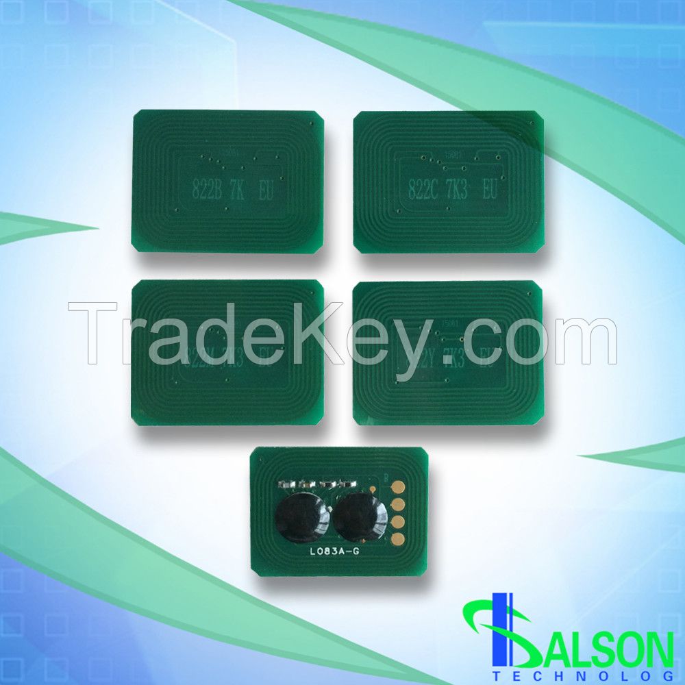 Toner reset chip for OKI C822 printer compatible chips