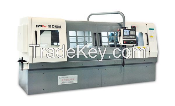 Dual-axis Gun drilling Machine Tool