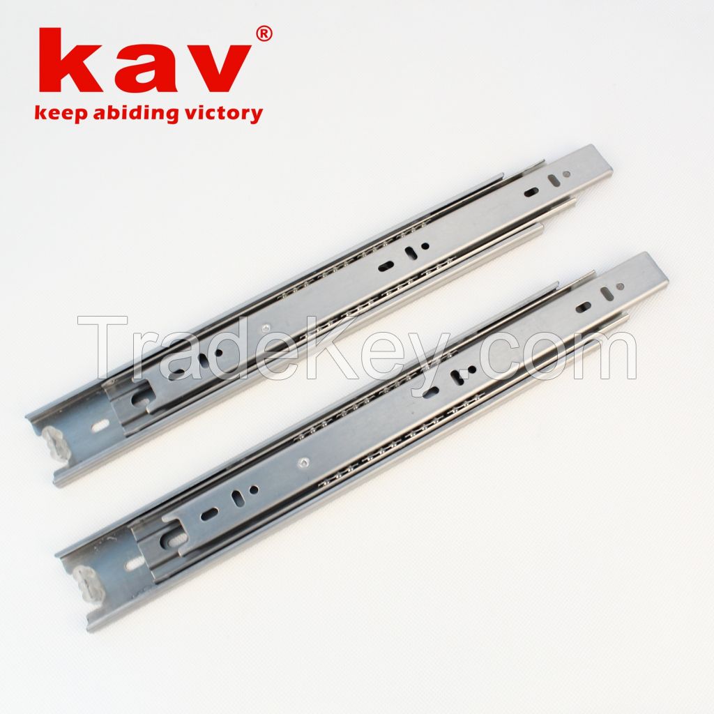 full extension 45mm width ball bearing stainless steel drawer slide