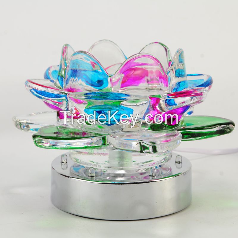 Wholesale electric Glass fragrance lamp oil burner aroma burner C0038