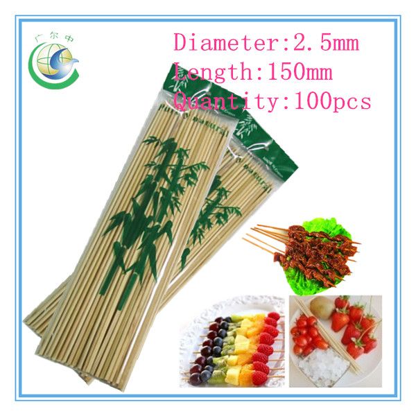 factory direct bbq bamboo skewer,bamboo stick ,food sticks