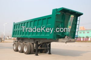 3-Axle Tipping Tipper Semi Trailer