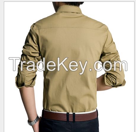 Fashion Cotton long sleeve shirts Mens Shirts 