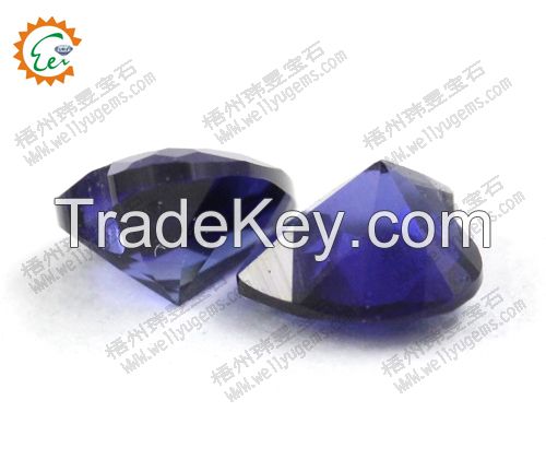 Heart cut Sapphire. good quality AAA