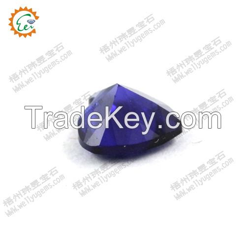 Heart cut Sapphire. good quality AAA