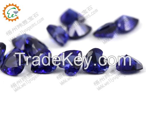 Heart cut Sapphire. good quality AAA