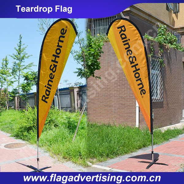 Easy to Use, Long-Lasting Custom Outdoor Event Banner, Display Flag, Teardrop Flag