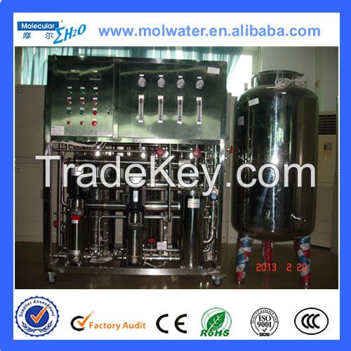 Hot sale 500L/H 1000L/H 2000L/H 3000L/H RO water treatment plant for hemodialysis/injection /dialysis