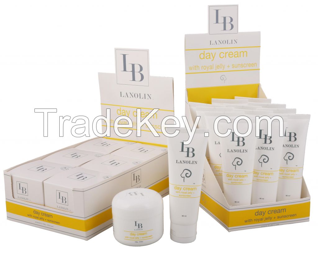 LB Lanolin Day cream with Royal Jelly and Sunscreen