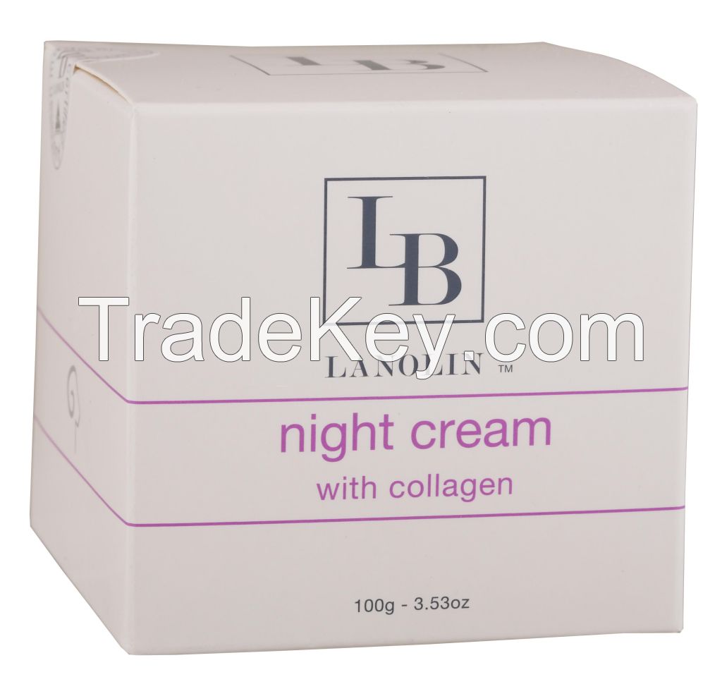 LB Lanolin Anti Ageing Night Cream with Collagen