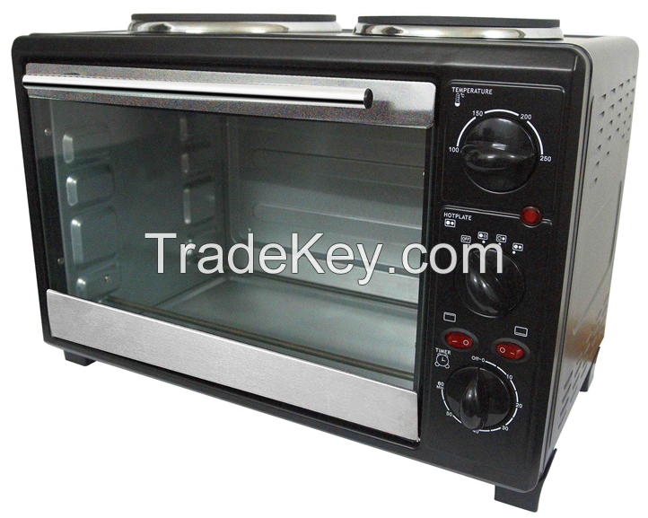 electric oven with hotplates