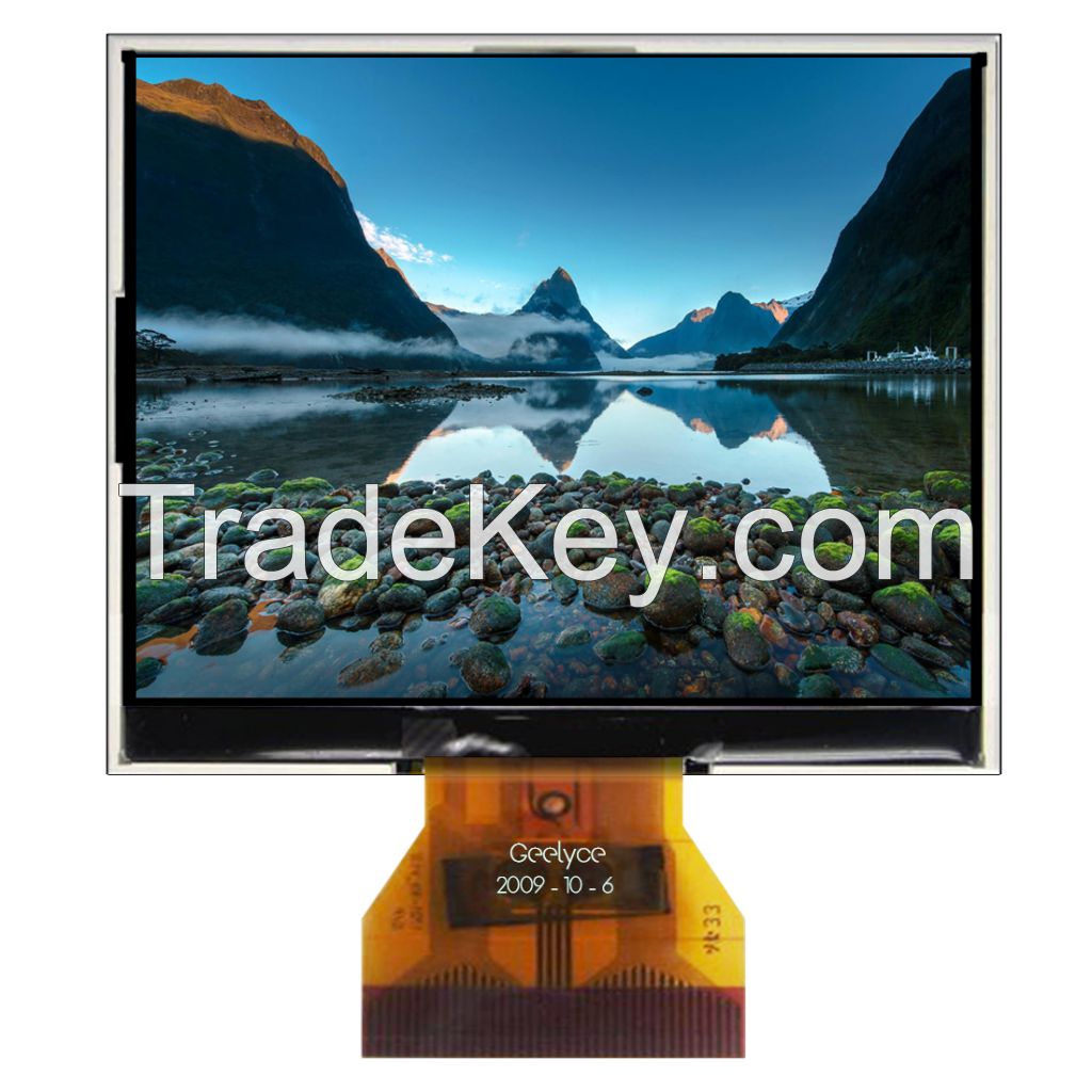 1.5-inch Industrial Screen with&Atilde;&macr;&Acirc;&frac14;&iuml;&iquest;&frac12;480 x RGB x 240 Pixels Resolution, 8-bit RGB Interface LED Backlight