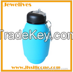 Silicone Foldable Sport Water Bottle