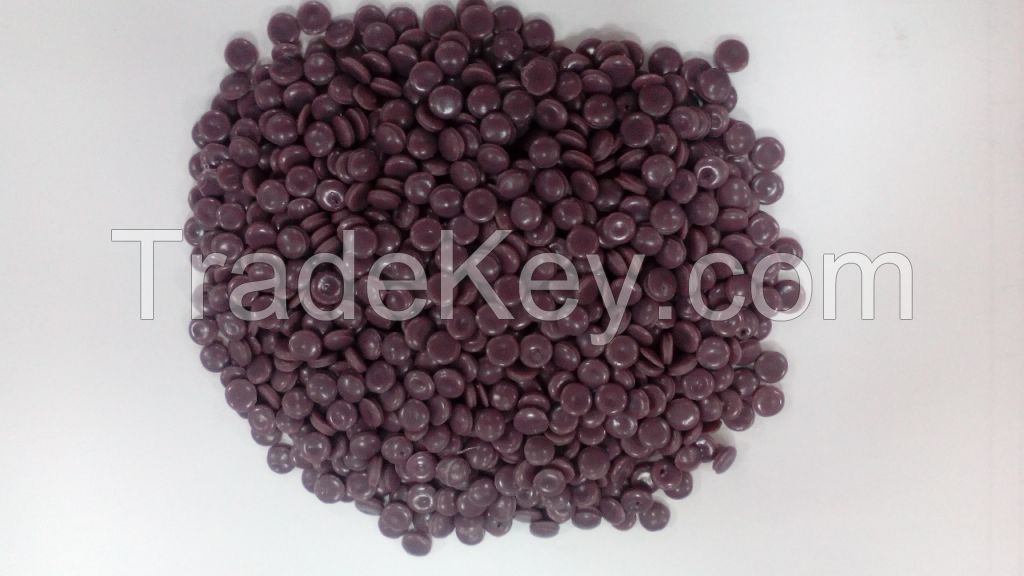 PP mauve pellets