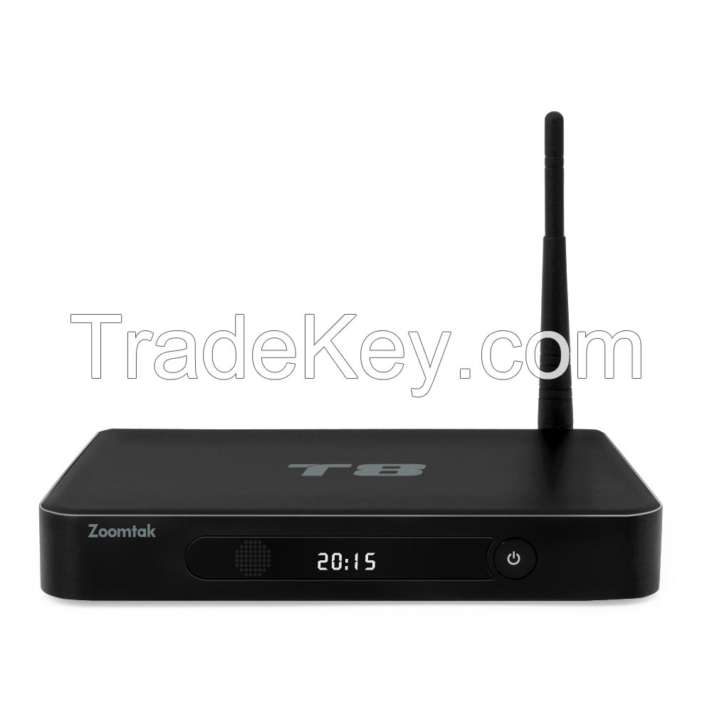 2014Best S802 Quad Core Android 4.4 kitkat set topTV Box with XBMC, Support Dual-band Wi-Fi (2.4/5.8GHz) and Bluetooth