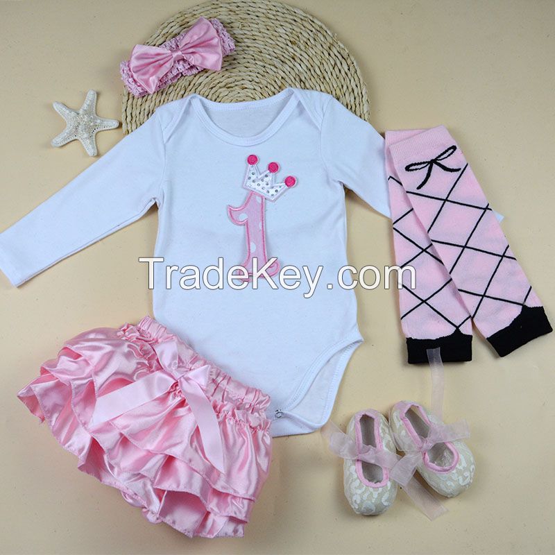 Wholesale Baby  clothes  2015 New Style Infant clothing  5PCS cute infant clothes