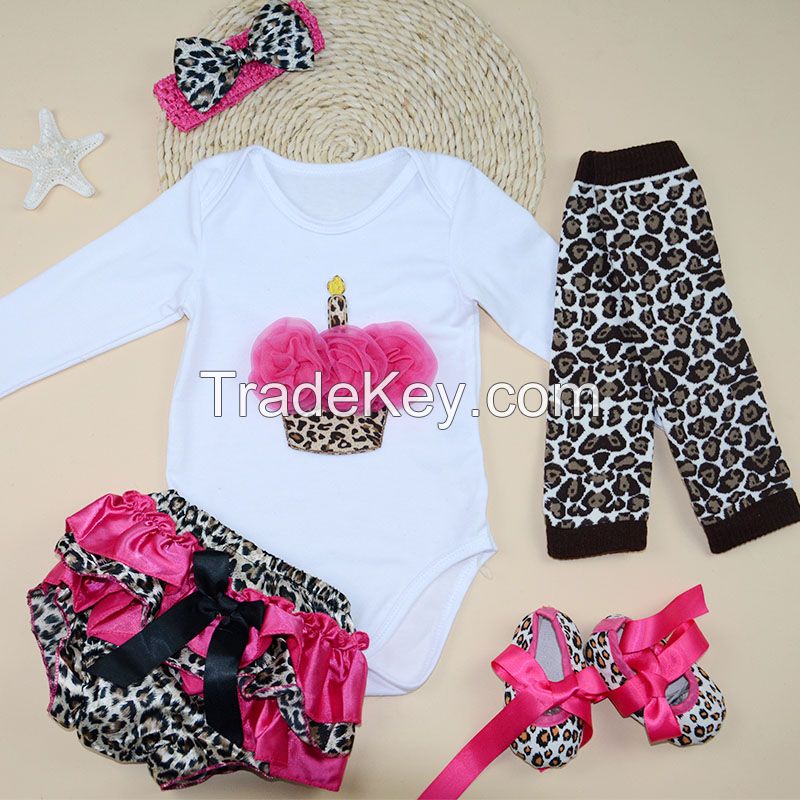 Wholesale Baby  clothes  2015 New Style Infant clothing  5PCS cute infant clothes