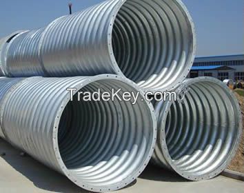 Integral Corrugated Metal Pipe