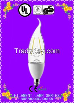 LED High Power Candle Bulb filament with low wattage