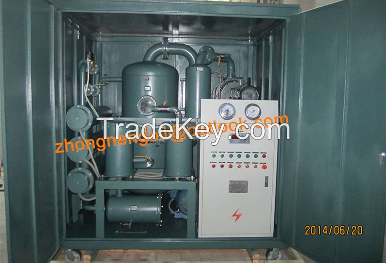 Double-State Vacuum Transformer Oil Filtering Machine